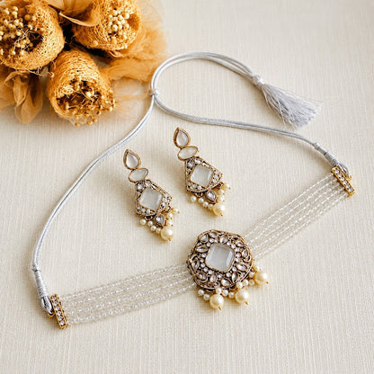 Egyptian Uncut Diamond Choker