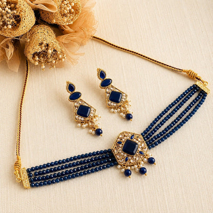 Egyptian Uncut Diamond Choker