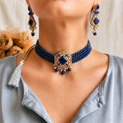 Egyptian Uncut Diamond Choker