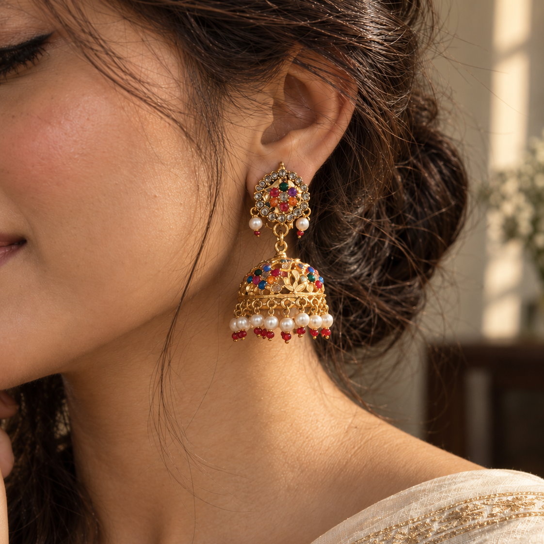Husn-e-Zevar Jhumka