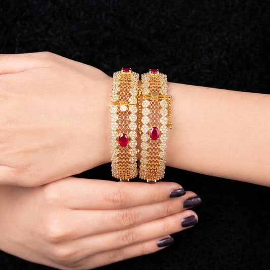 Flora Jewel Bangles