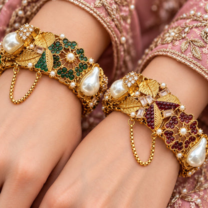 Luminous Pearl Openable Bangles | Size 2.6 Also Openable