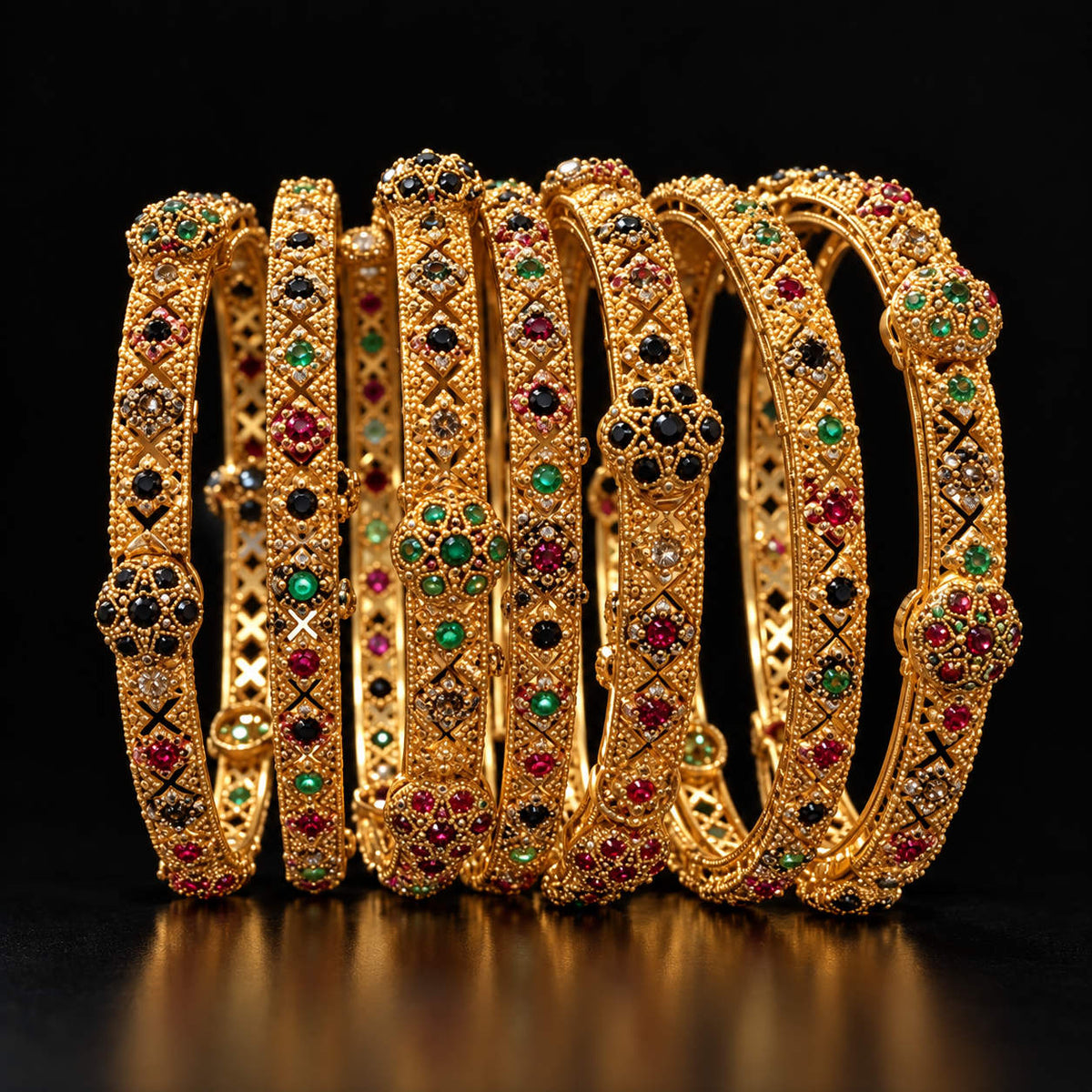 Shaan-e-Kangan 7-Piece Bangle Set