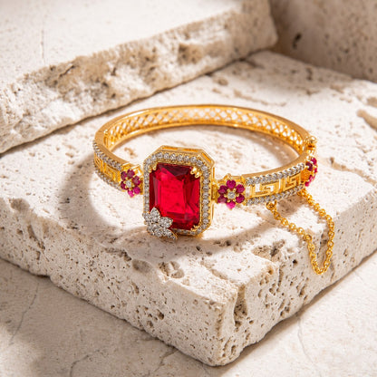 Royal Red Openable Bangle