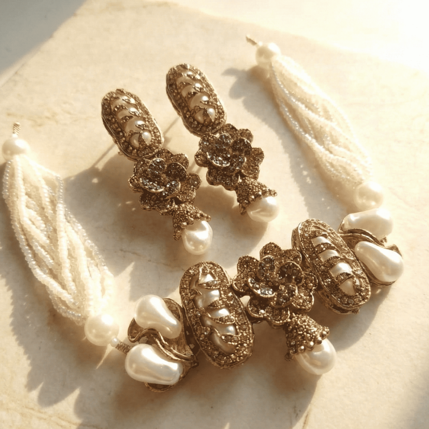 The Crimson Heritage Mother of Pearl Set