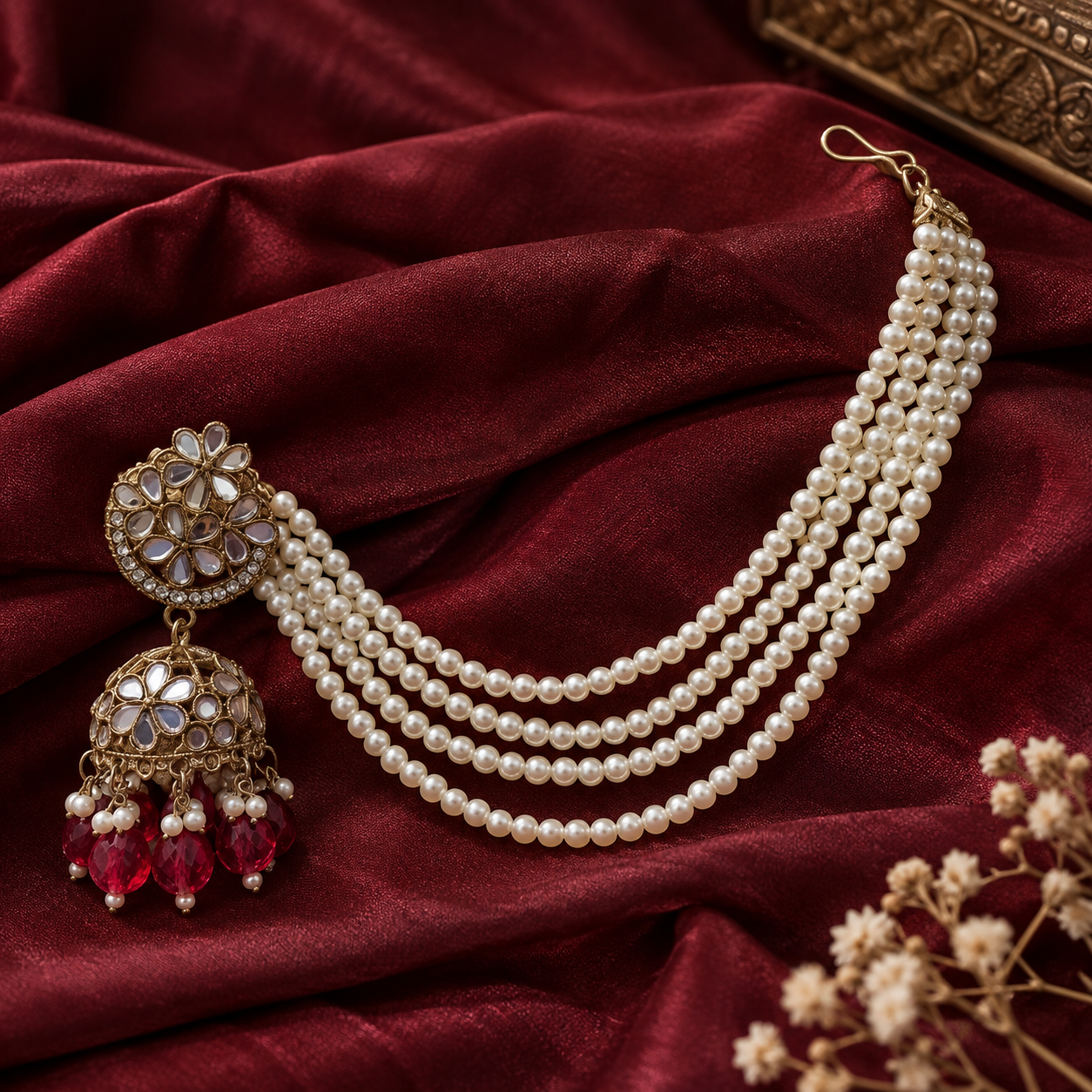 Sahra Pearl Drop Earrings