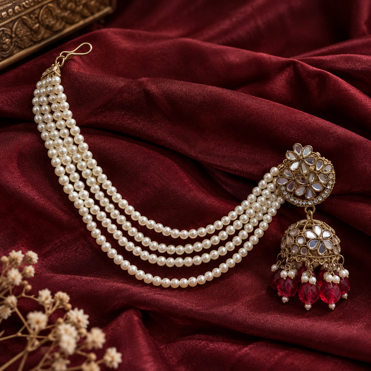 Sahra Pearl Drop Earrings