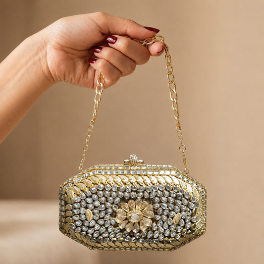 Siren’s Treasure  – Bridal Evening Bag with Chain