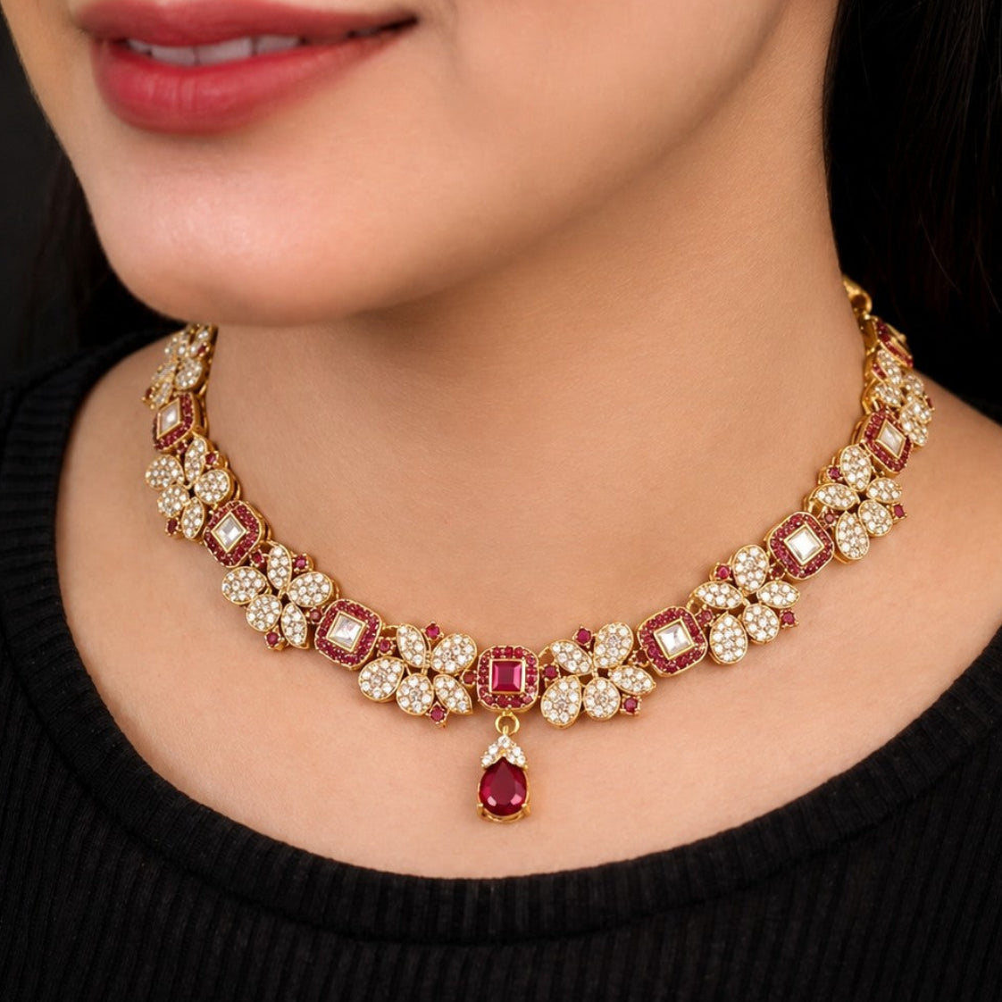 Mehreen Kundan Necklace Set