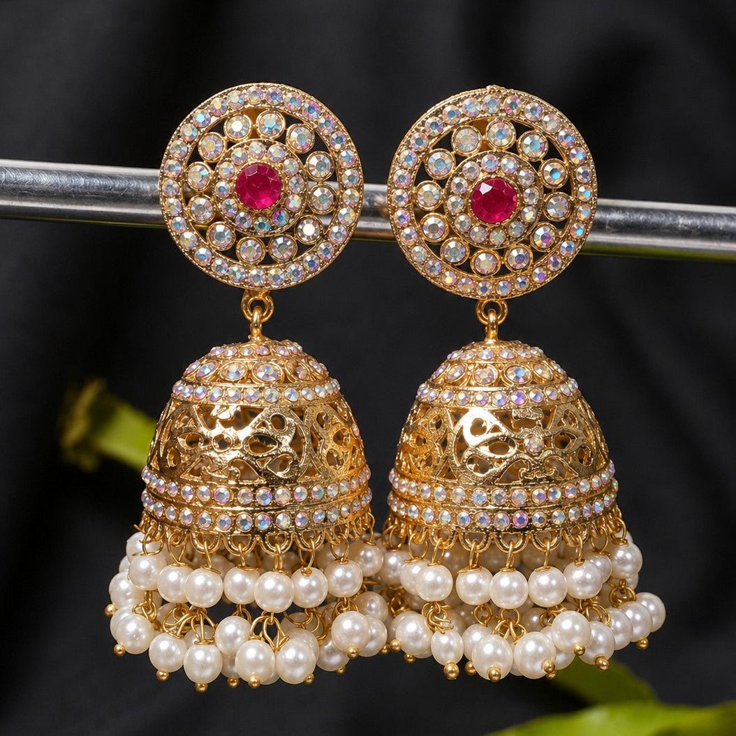 Shahi Pearl Jhumka