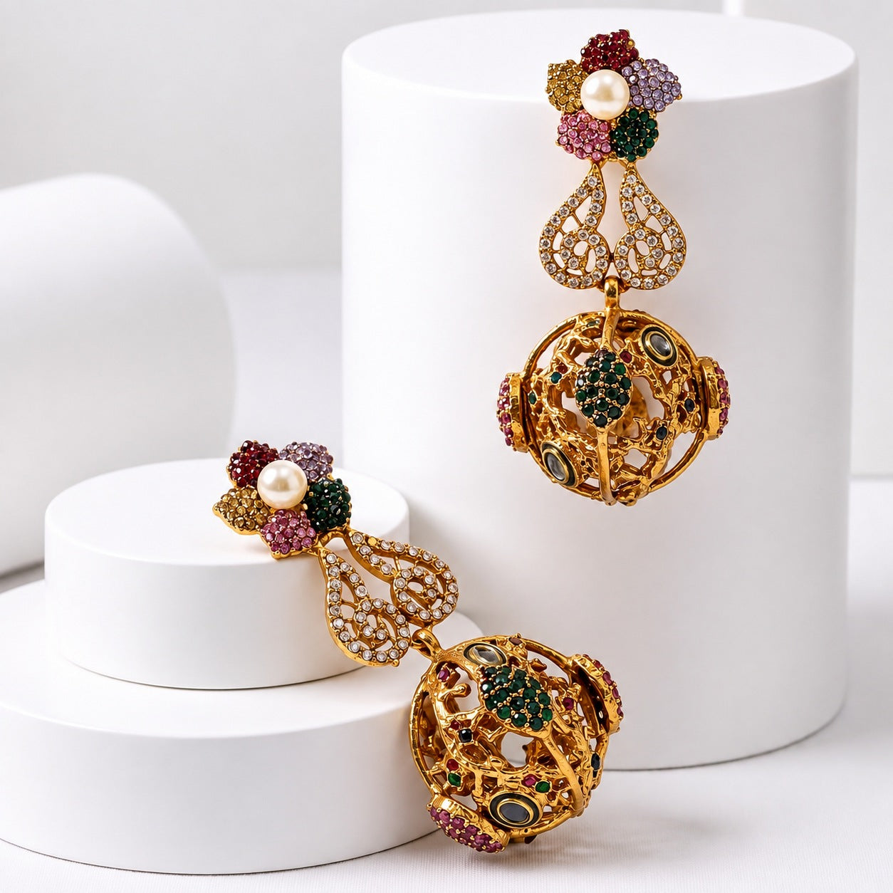 Globe Earrings