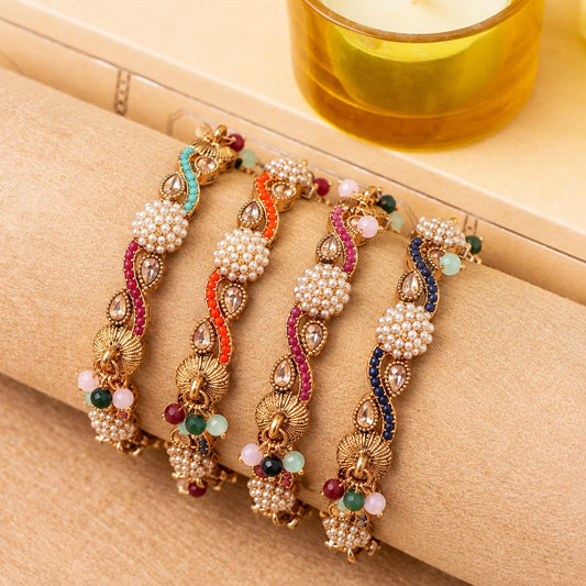 Chandni Grace Four-Piece Bangle Set