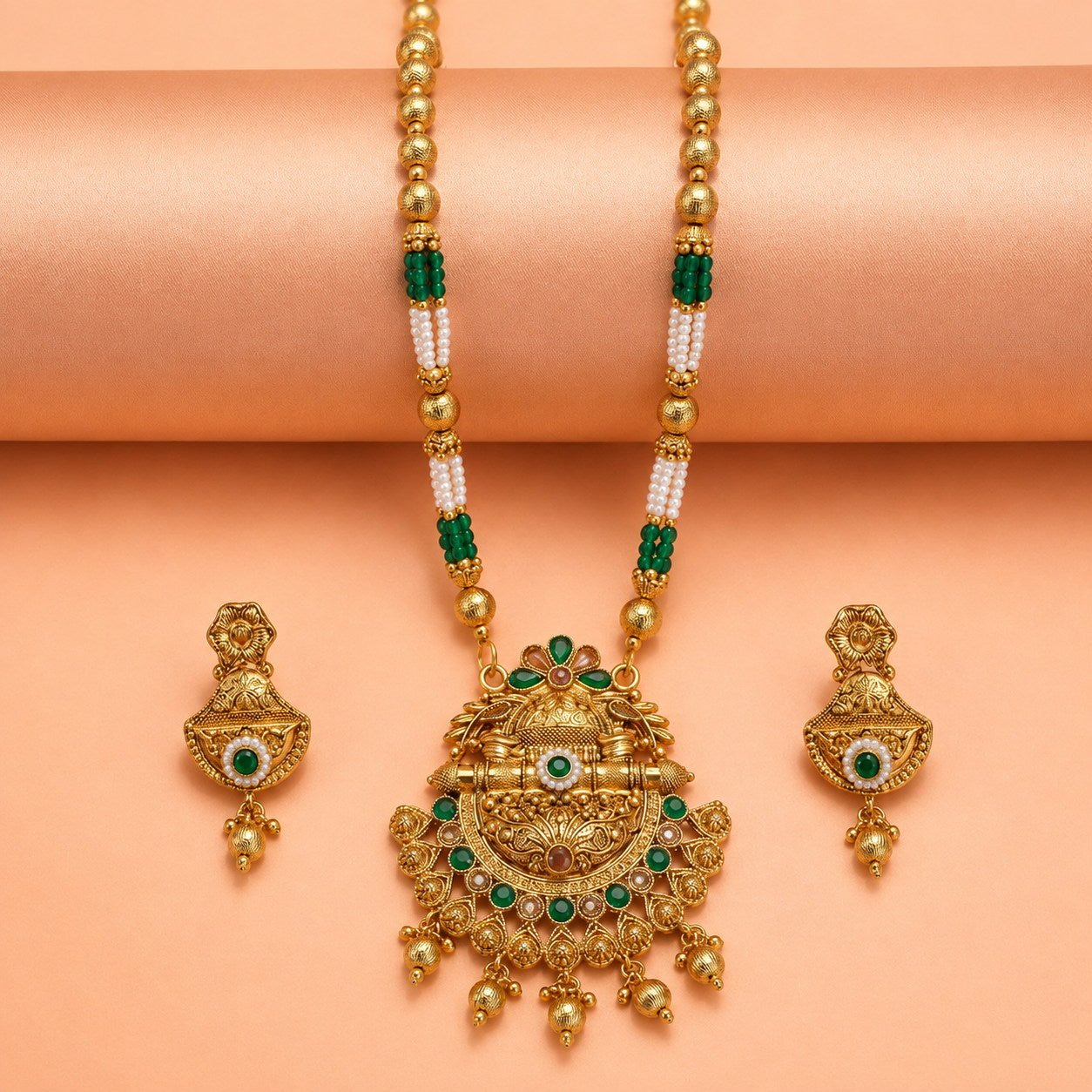 Meher Gold Mala Set