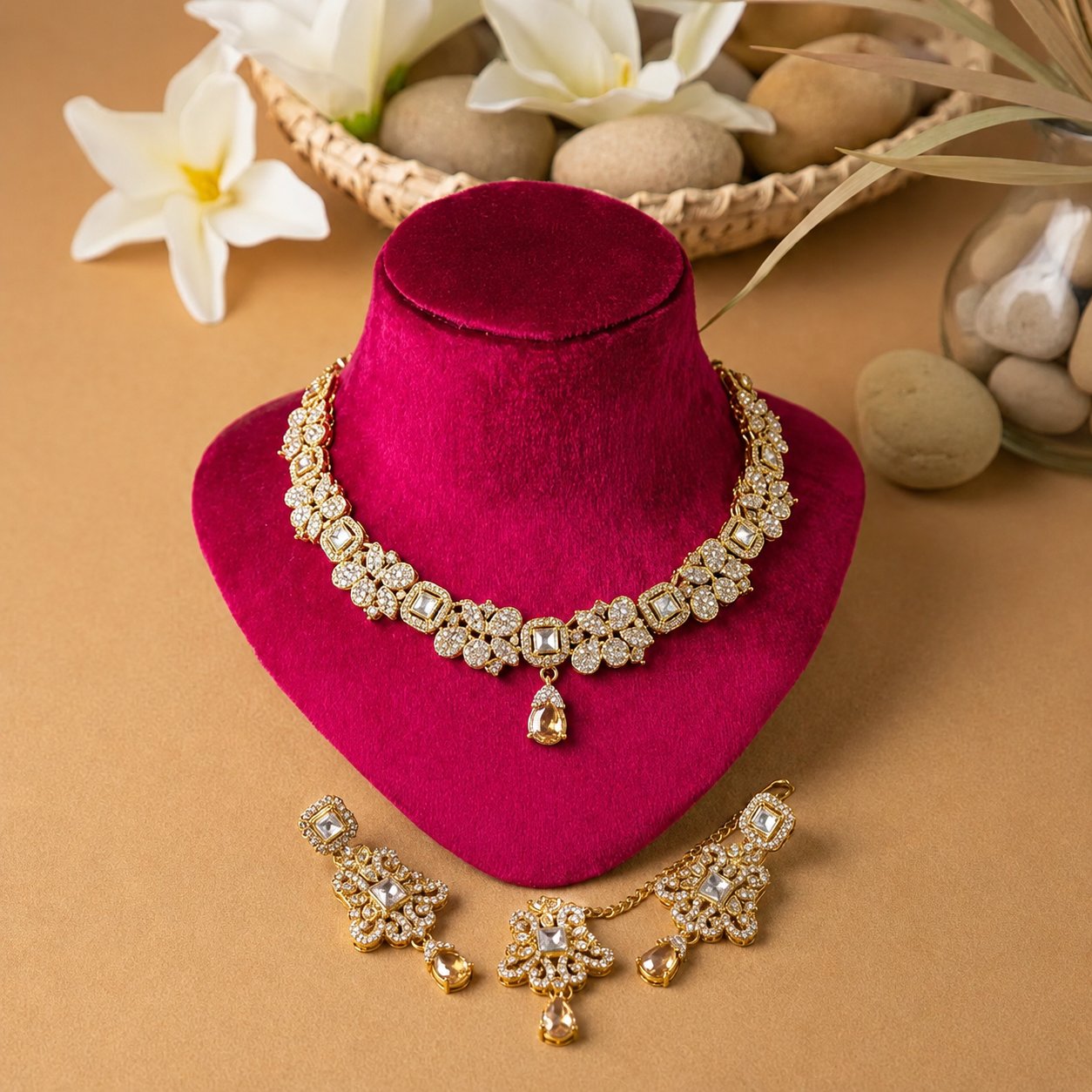 Mehreen Kundan Necklace Set
