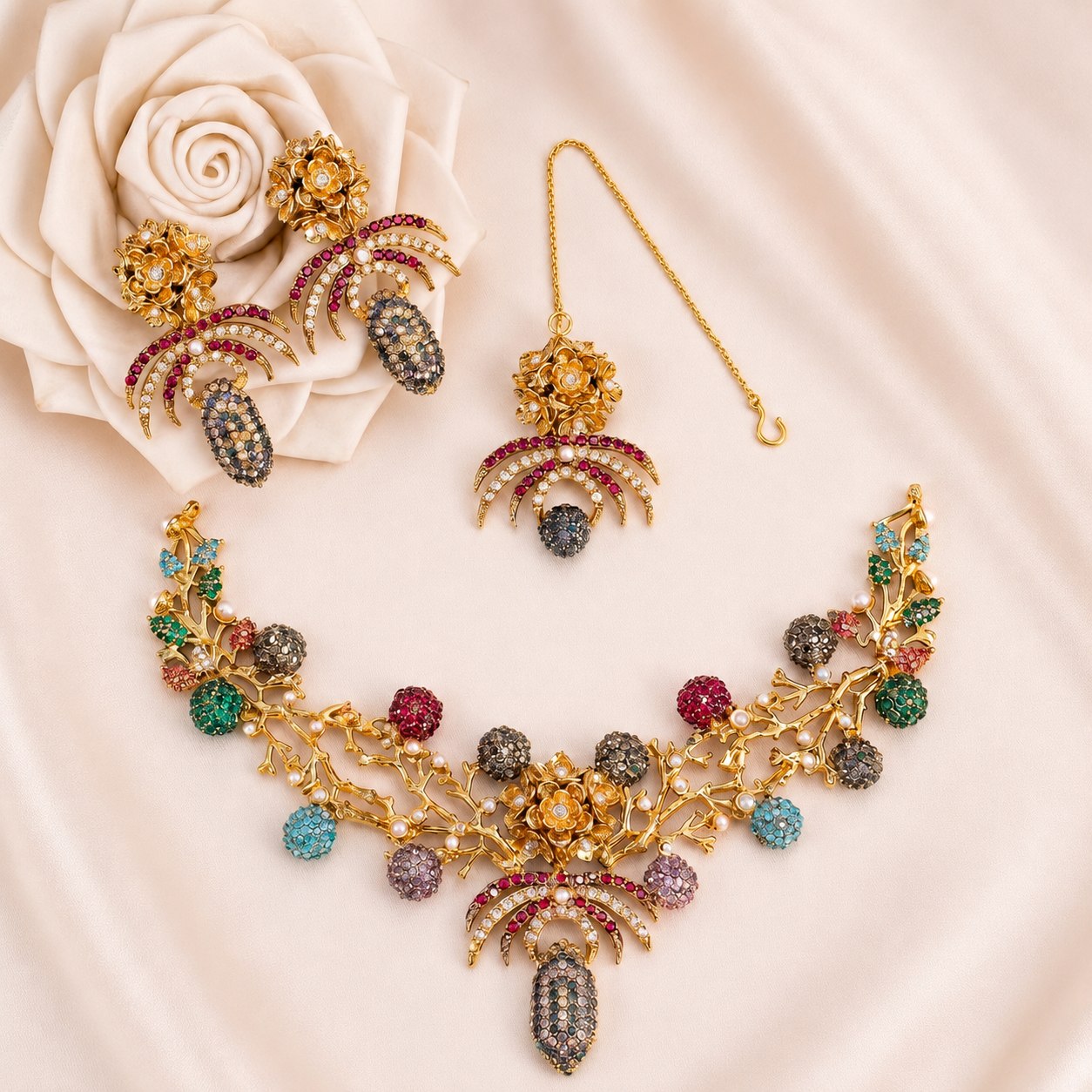 Gulbahar Egyption Necklace Set