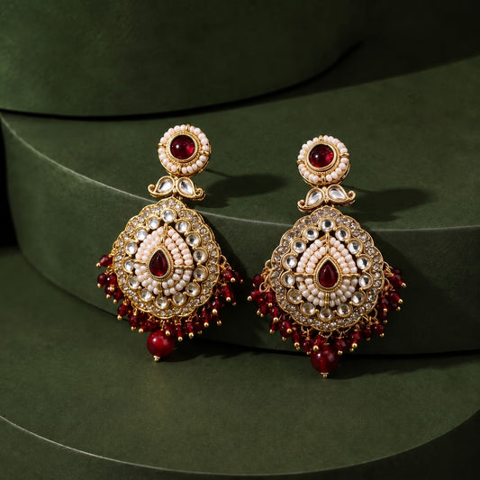 Kundan Bahar Earrings