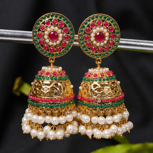 Shahi Pearl Jhumka