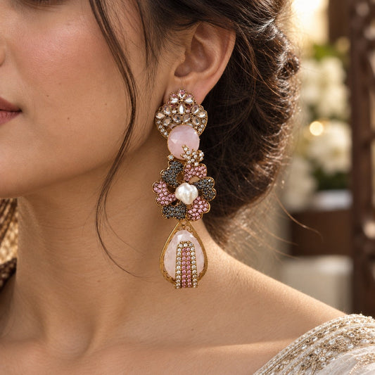 Zeenat Drop Earring Article Set
