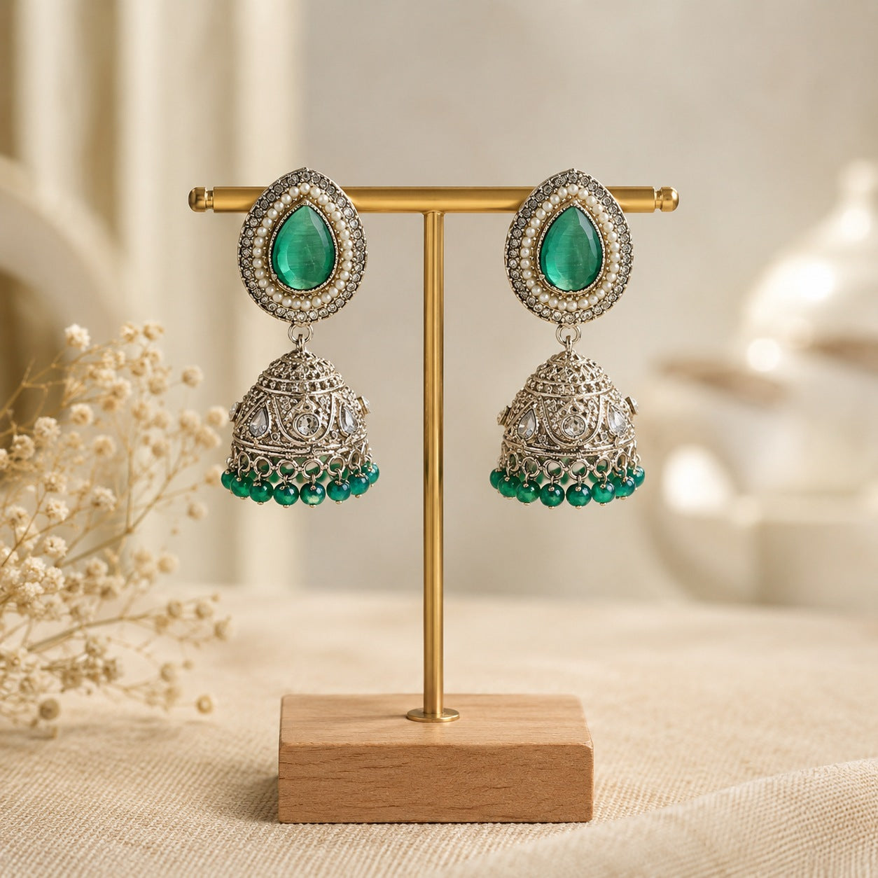 Traditional Jhumka Earrings