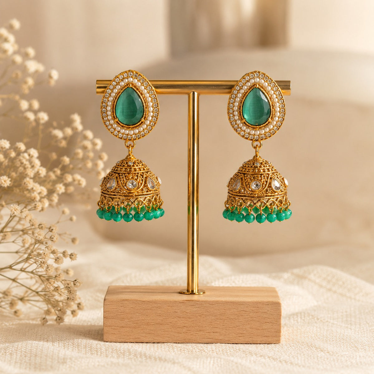 Traditional Jhumka Earrings
