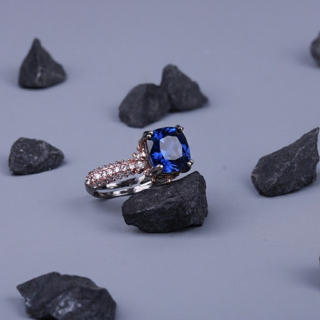 Cubic Zircons Oxidise Ring