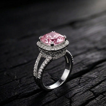 Delicate Sterling Ring With Silver Polish