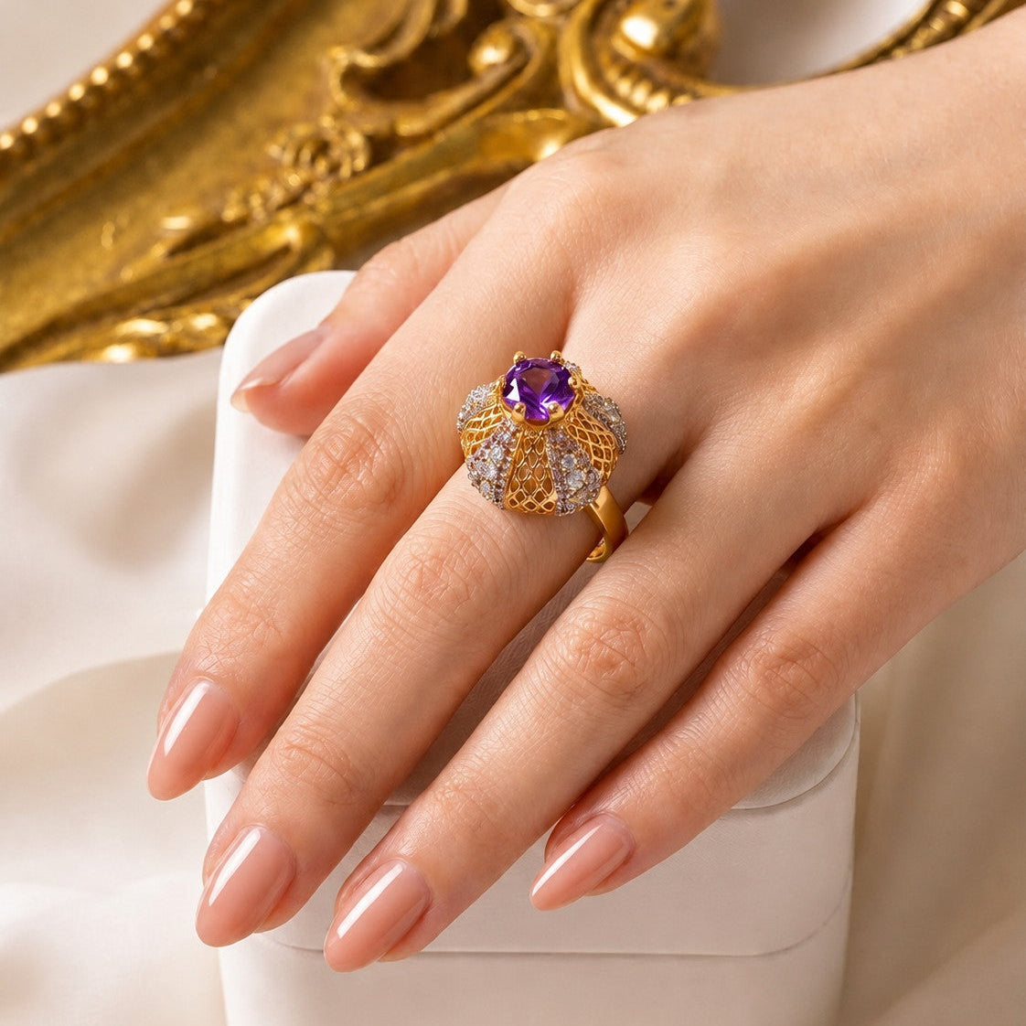 Teardrop Cut RP Ring