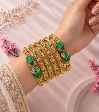 Zar-e-Kangan 6-Piece Bangle Set