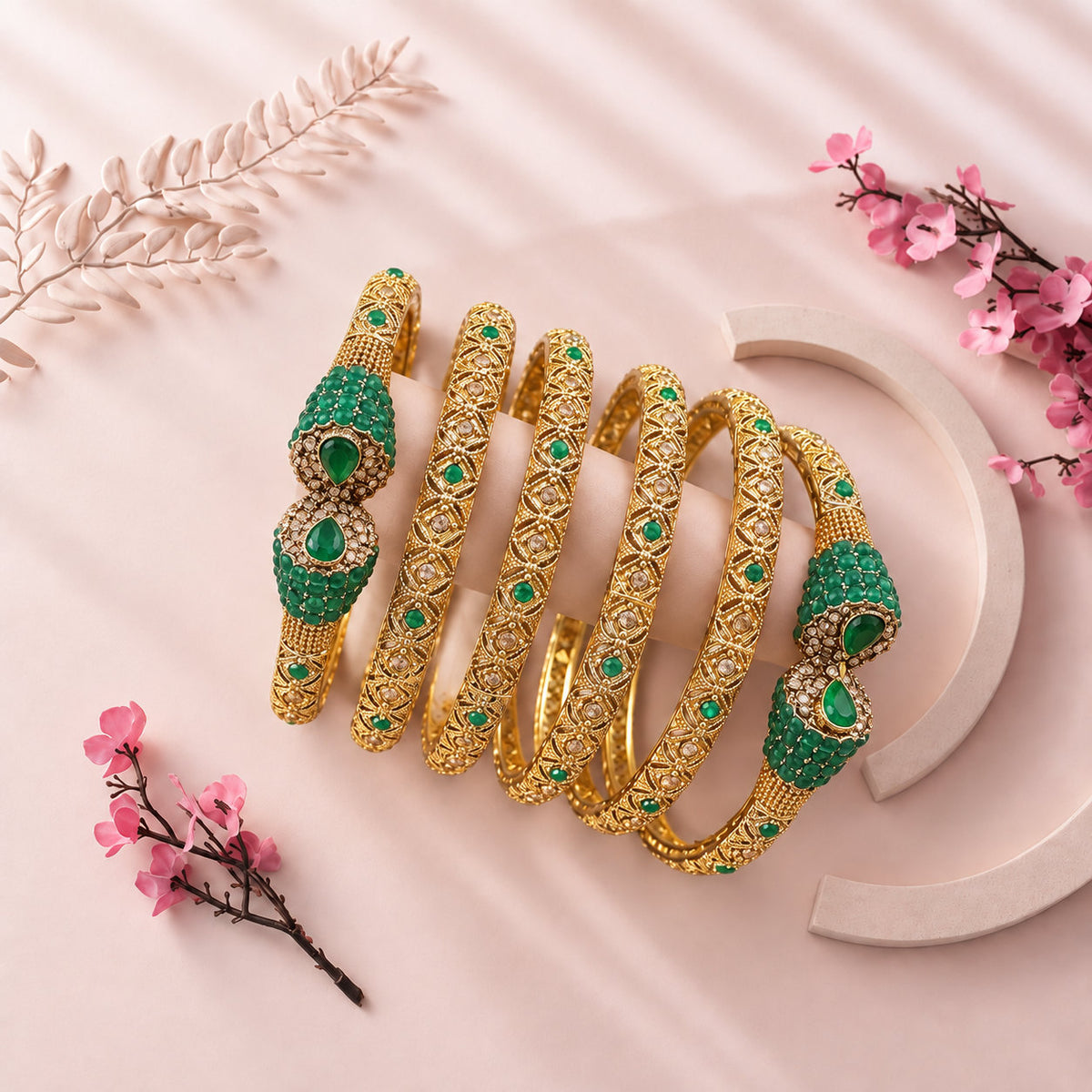 Zar-e-Kangan 6-Piece Bangle Set