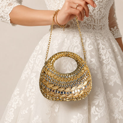 The Crown Jewel Box – Antique Handcrafted Evening Bag