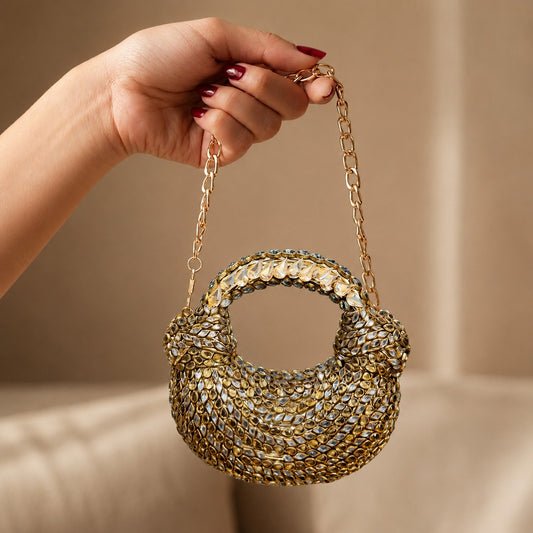 Artifact Luxe  – Bridal Evening Bag with Chain