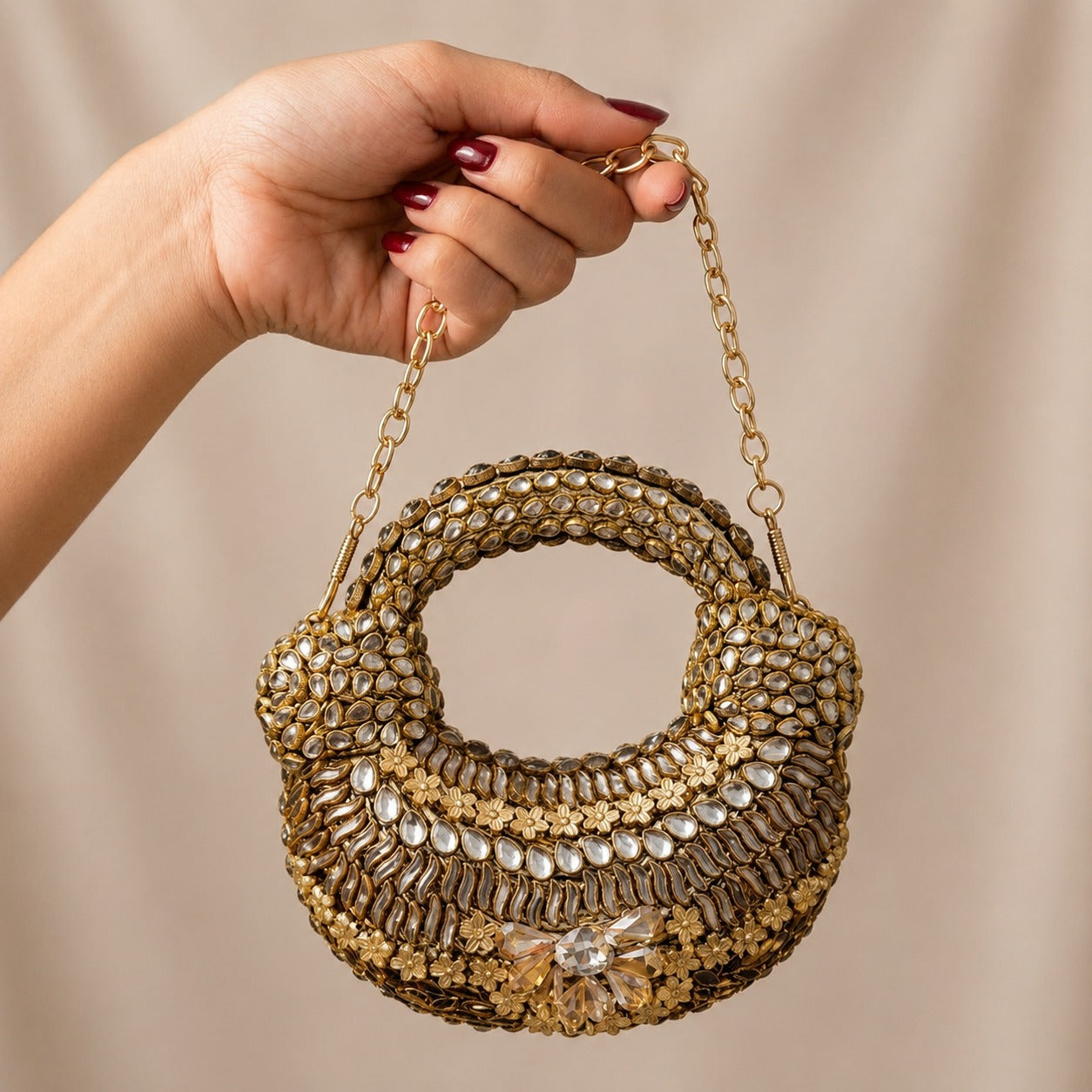 Artifact Luxe  – Bridal Evening Bag with Chain