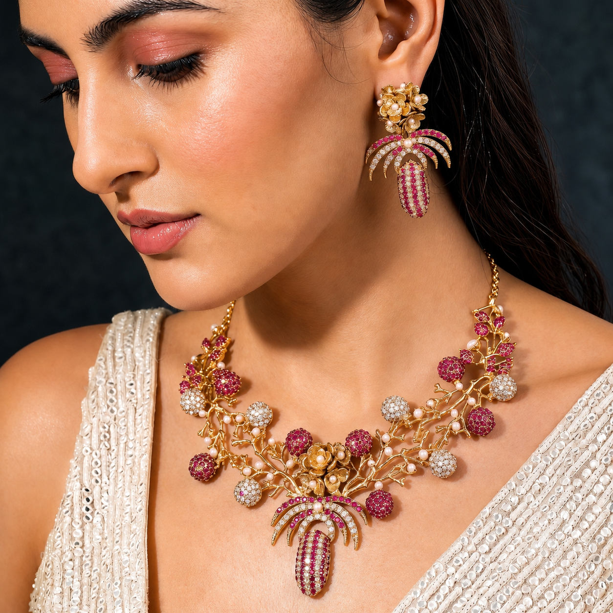 Gulbahar Egyption Necklace Set