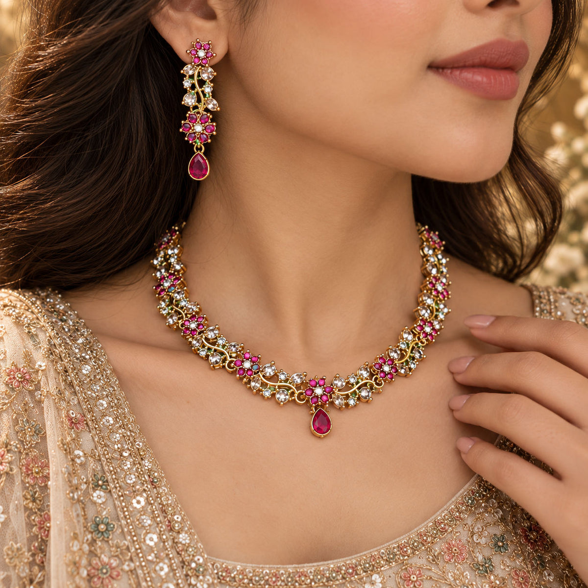 Vintage Pearl Empress Set