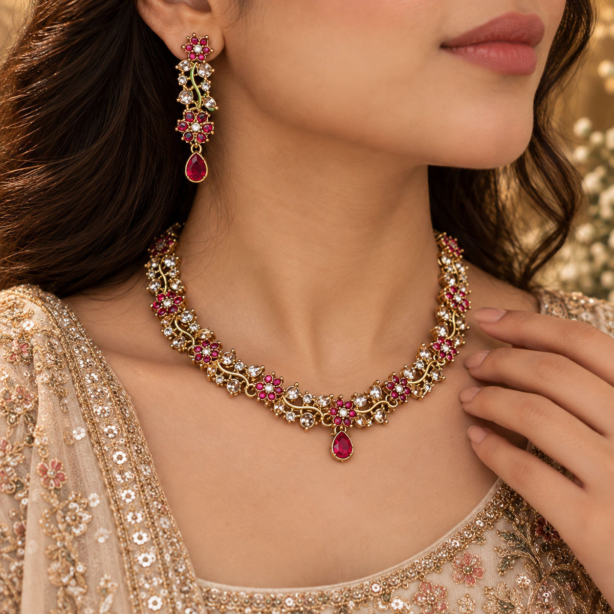 Vintage Pearl Empress Set