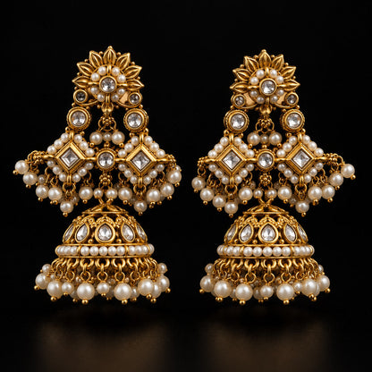 Bahar Kundan Earrings
