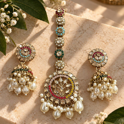Earring Teeka Article Set – Regal Bridal Charm