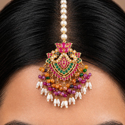 Bridal Naurattan Chokker Set