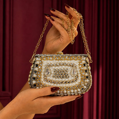 The Secret Keepsake – Bridal Evening Bag with Chain