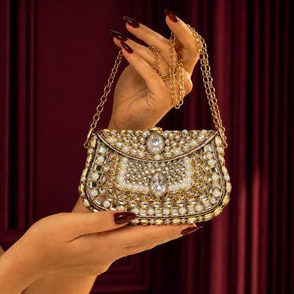 The Secret Keepsake – Bridal Evening Bag with Chain