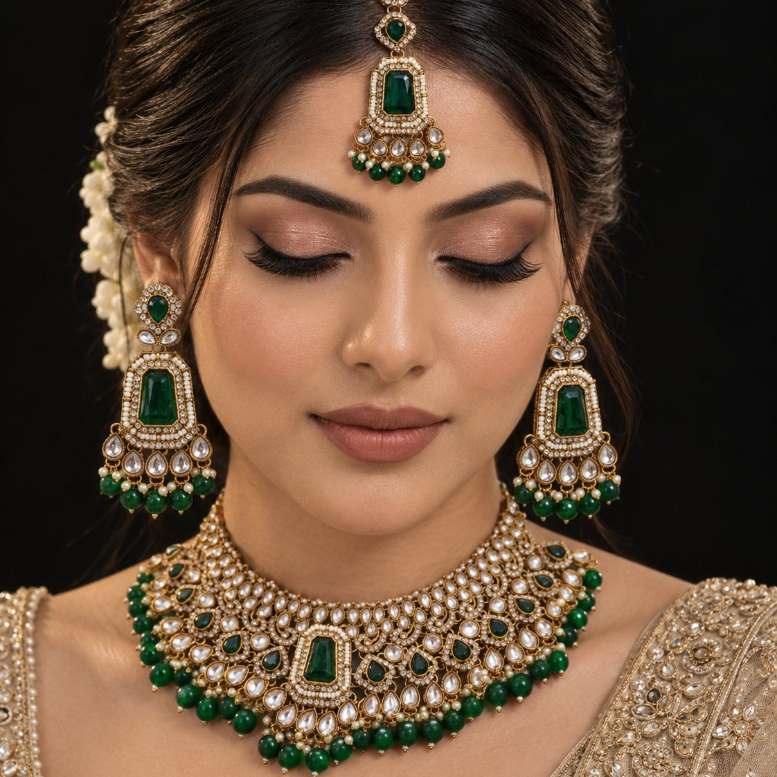 Shahi Kundan Bridal Set