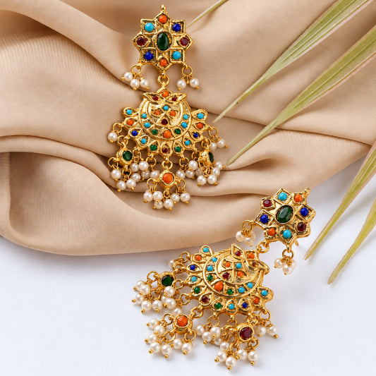 Sitara Jhumka Earrings