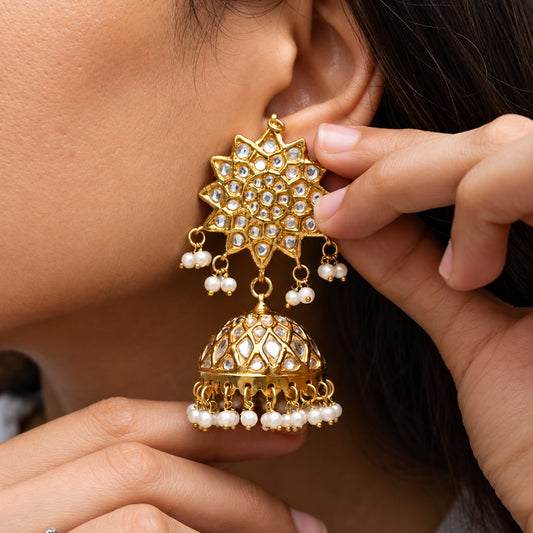 Mehtab Jhumka Earrings