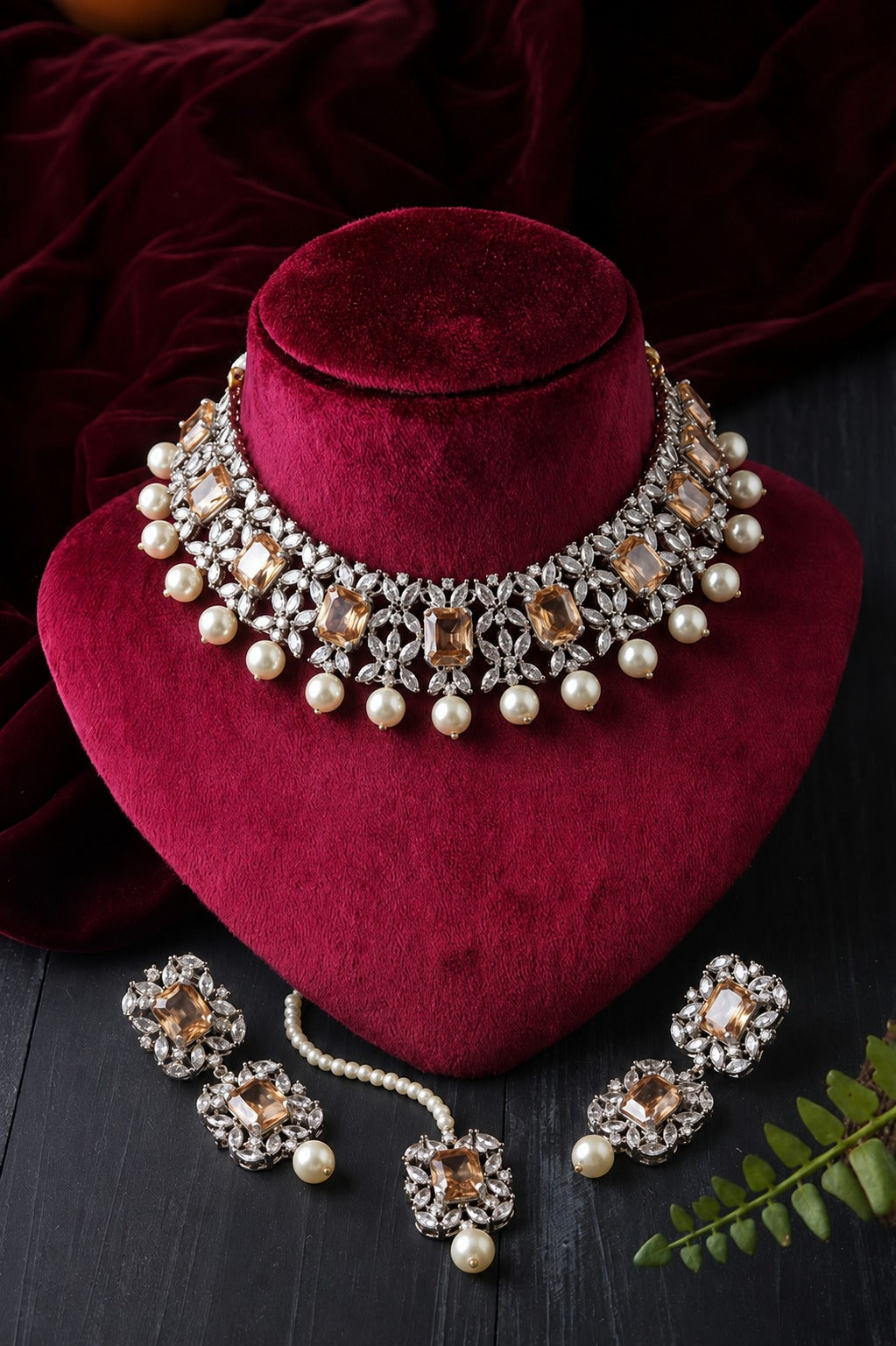 Yumna Zaidi Silver Set - 002
