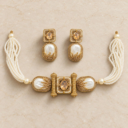 Zevar-e-Gul Choker Set
