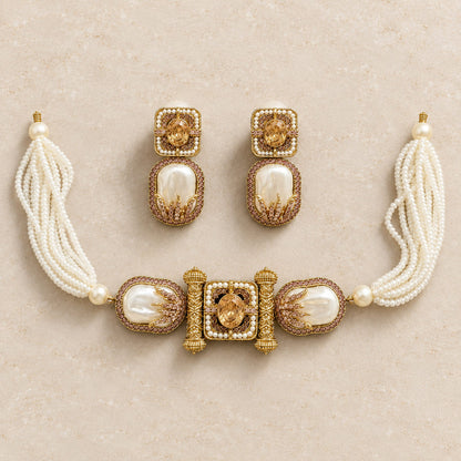 Zevar-e-Gul Choker Set