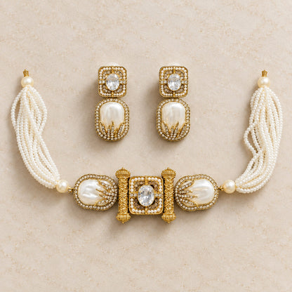 Zevar-e-Gul Choker Set