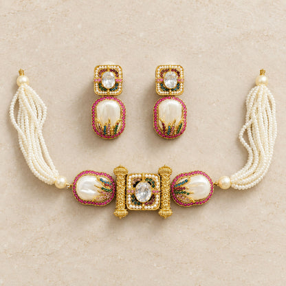 Zevar-e-Gul Choker Set