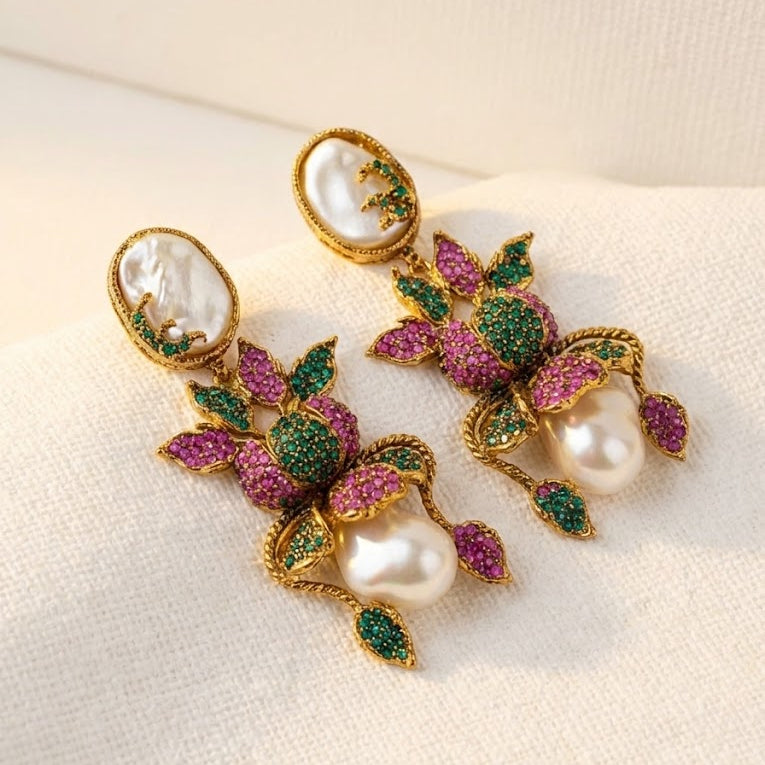 The Imperial Gilded Lotus Drops