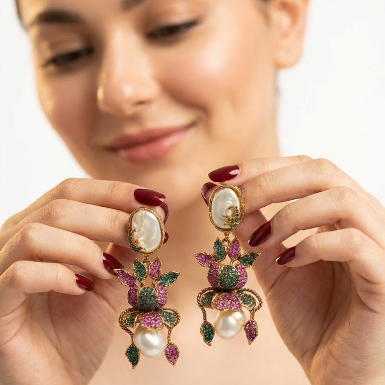 The Imperial Gilded Lotus Drops